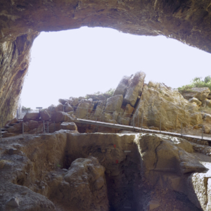 Franchthi Cave Excavation Trench