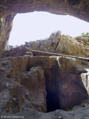 Franchthi Cave Excavation Trench