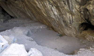 Franchthi Cave Interior View