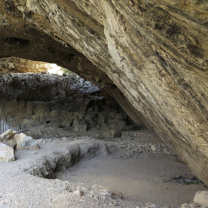 Franchthi Cave Interior View
