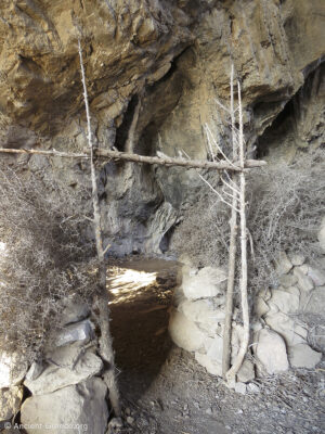 Franchthi Cave - 20th century flock shelter