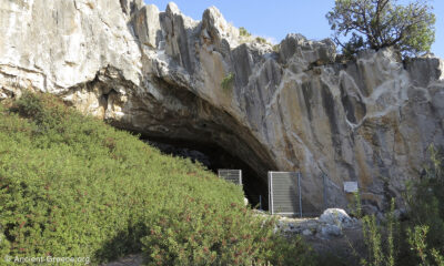 Franchthi Cave Entrance