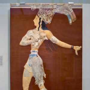 Prince of Lilies relief fresco