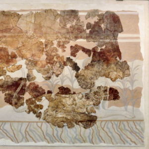 Minoan Fresco Fragment