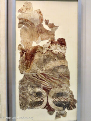 Minoan Fresco Fragment