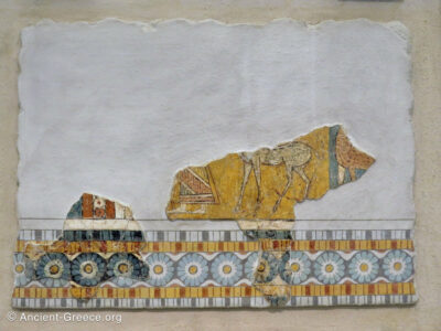 Minoan Fresco Fragment