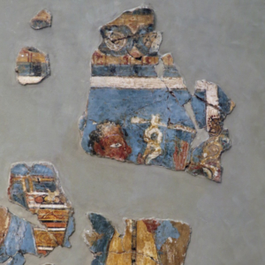 Minoan Fresco Fragment