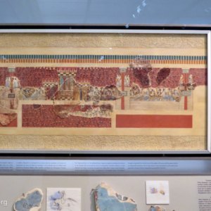 Tripartite Shrine Fresco (Grandstand Fresco)