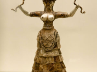 Minoan Snake Goddess Figurine
