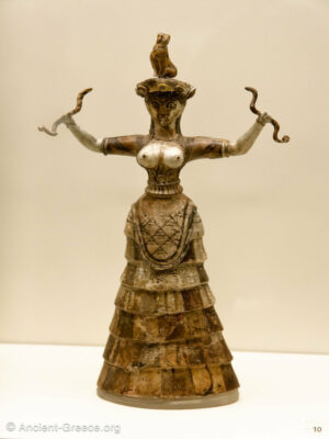 Minoan Snake Goddess Figurine