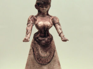 Minoan Snake Goddess Figurine