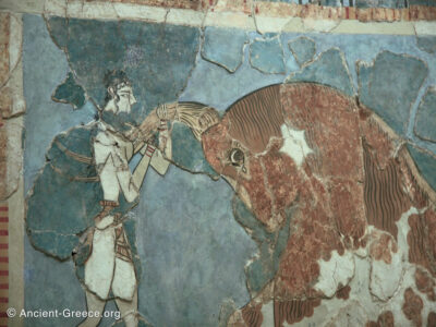 Bull Leaping Fresco