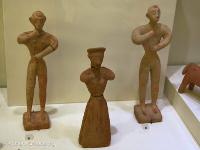 Minoan Clay Figurines