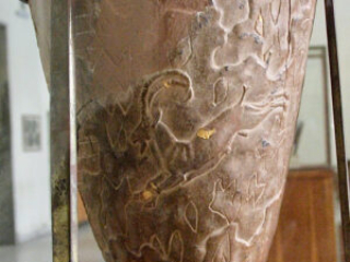 Rhyton with Mountain Shrine Detail