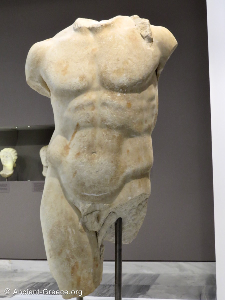 Statue Fragment of Male Torso