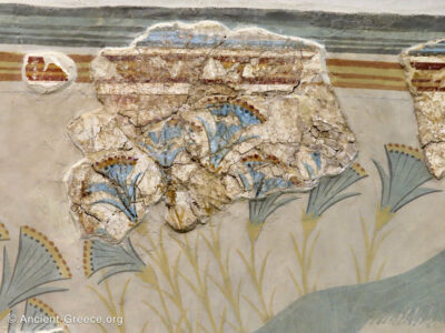 Minoan Fresco Fragment