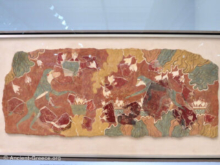 Saffron Gatherer Fresco