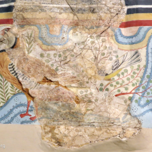 Partridge Frieze Fresco detail