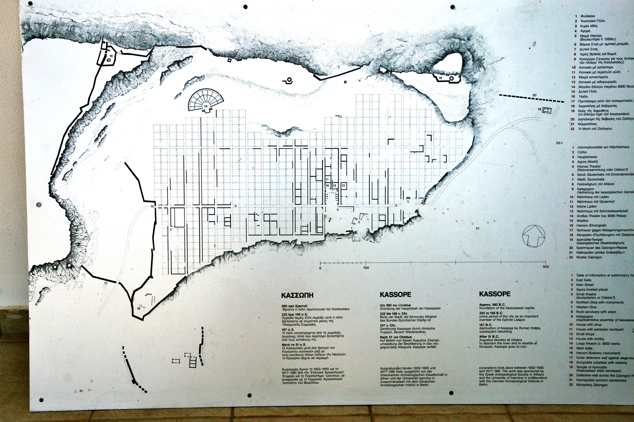 Archaeological Map of Ancient Kassope