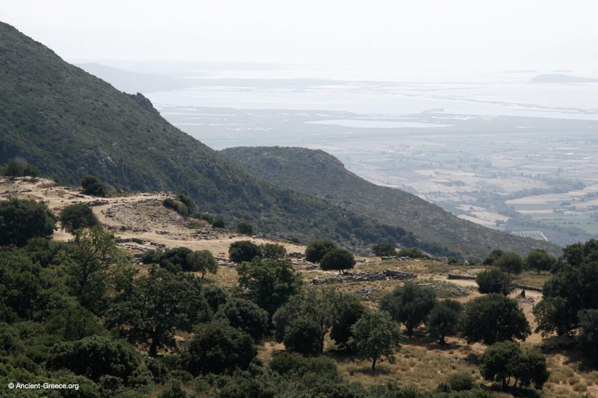 Kassope Archaeological Site. Preveza, Epirus,