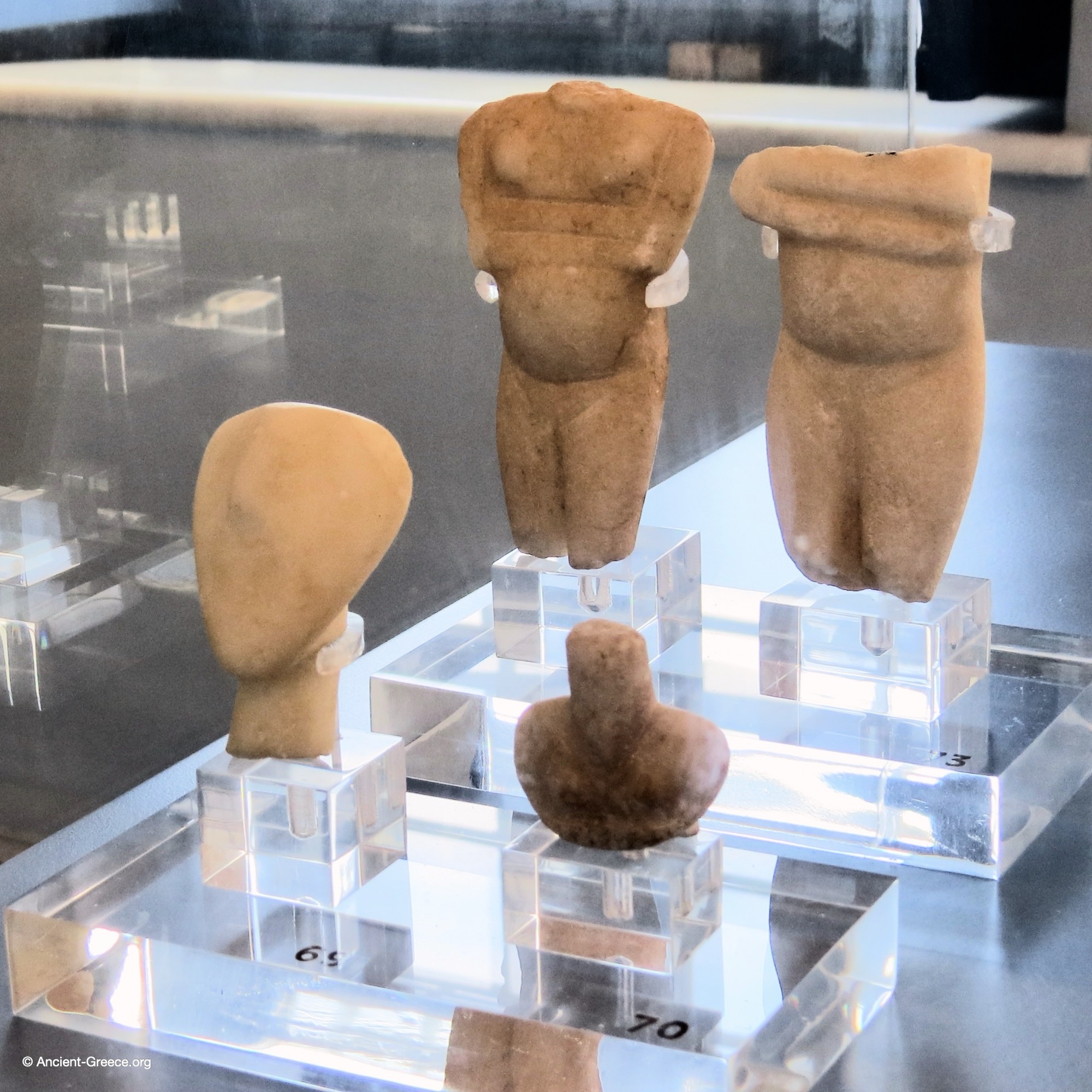 Early Cycladic II Marble Figurine