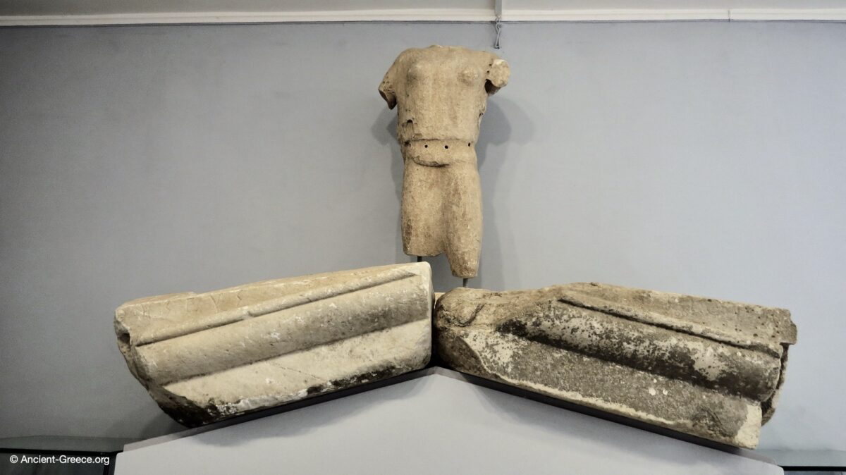 Statue of Amazon Antiope Marble