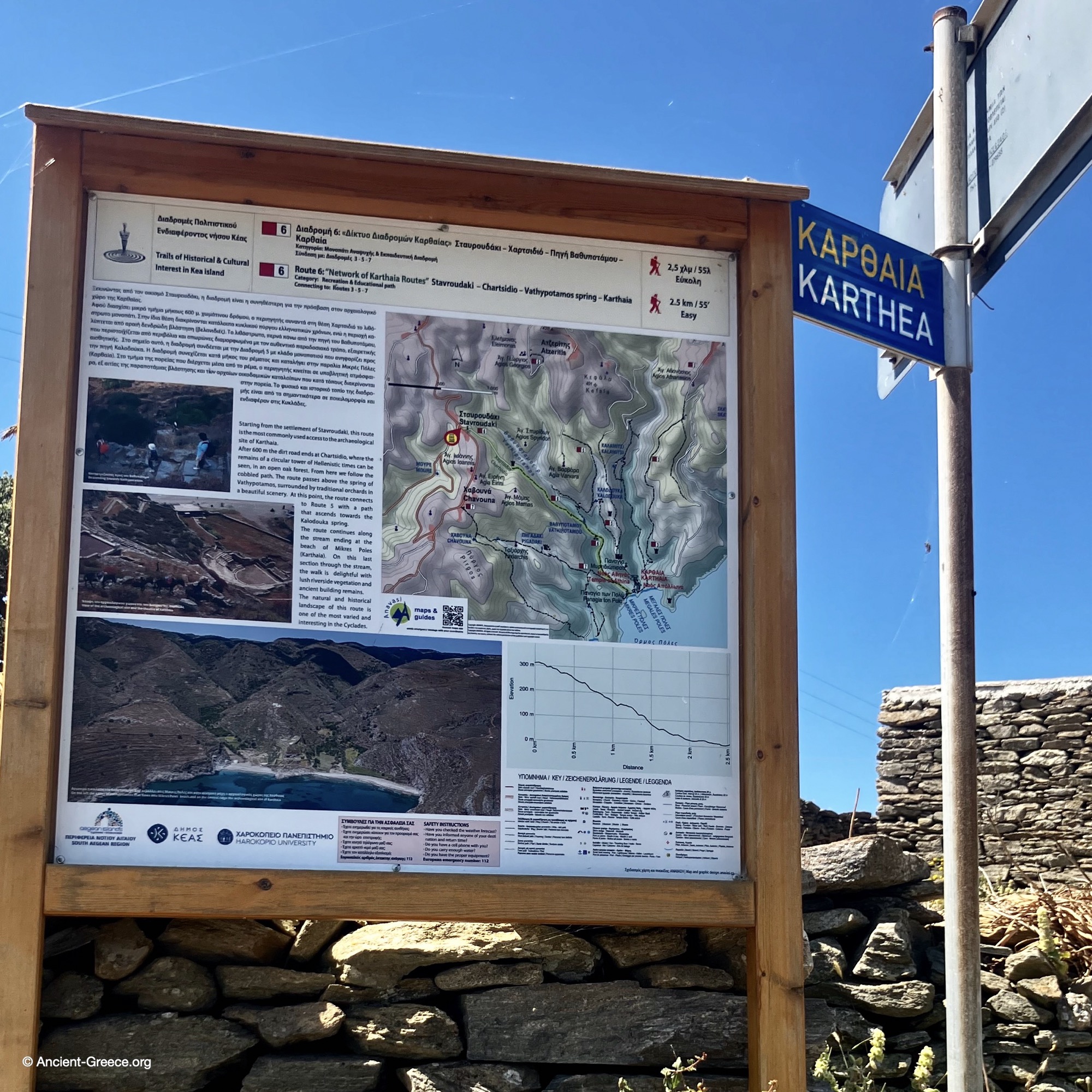 Getting to ancient Karthaia is