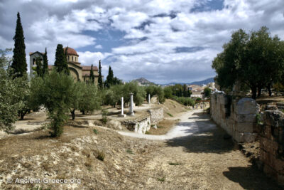 Kerameikos Archaeological Site The Sacred Road