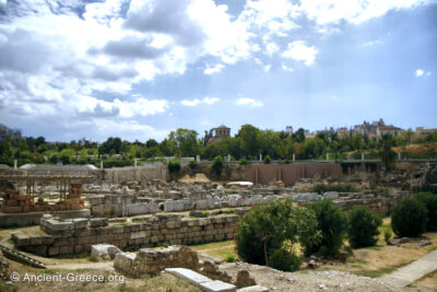 Kerameikos archaeological site ruins