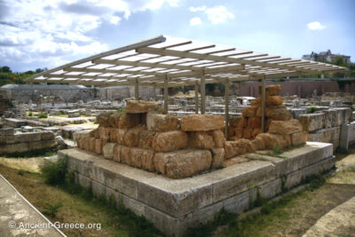 Kerameikos archaeological site ruins