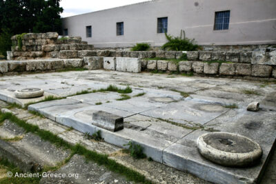 Kerameikos Archaeological Site Ancient fountain