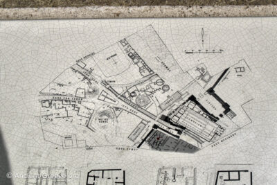 Kerameikos Archaeological Site plan