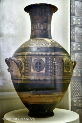 Early Geometric ash amphora