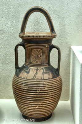 Late Geometric Era Pottery