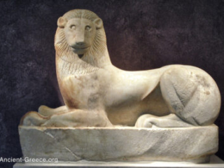 The "Sacred Gate Lion".