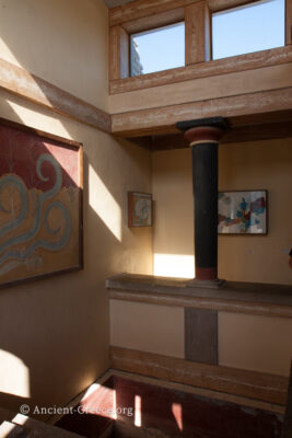 Knossos Reconstructed Building Interior