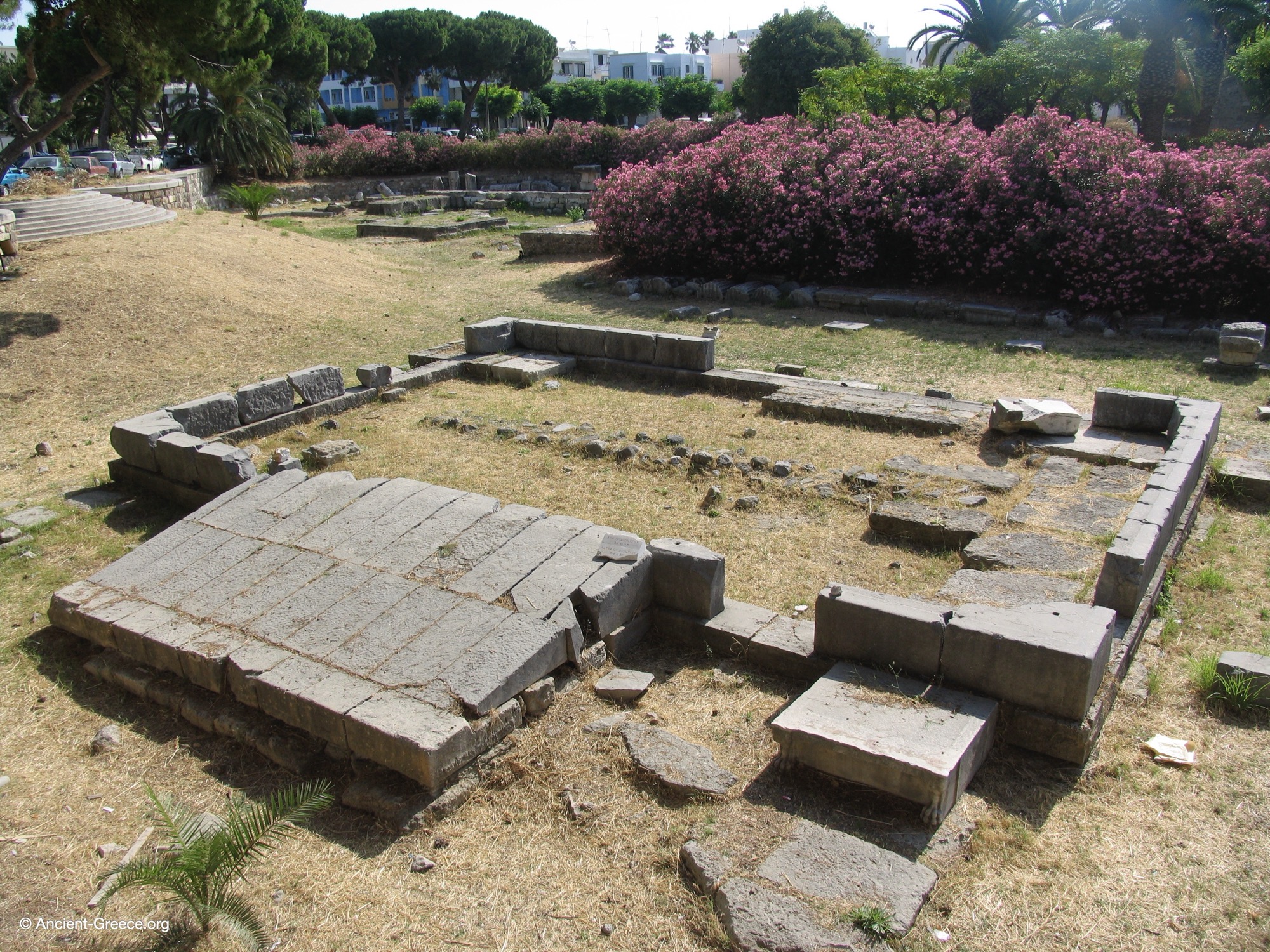 Altar of Dionysos Kos Town,