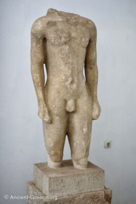 Kouros from Apollo sanctuary in Delos