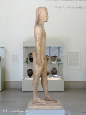 Kouros at Metropolitan Museum in New York