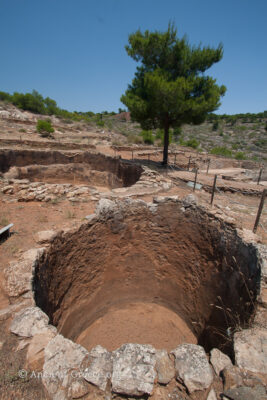 Lavrion Ancient Silver Mines Water Basins