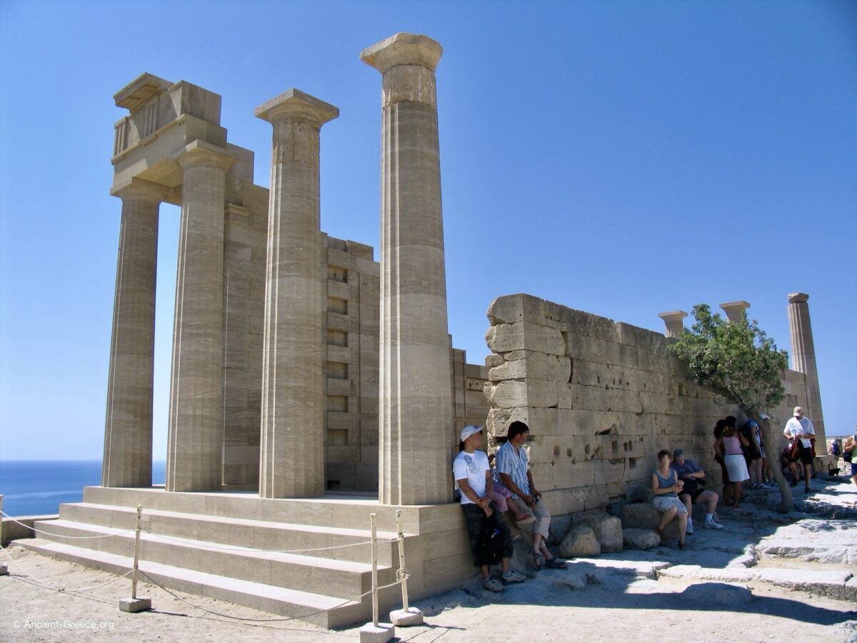  Acropolis of Lindos, Lindos Archaeological Site
