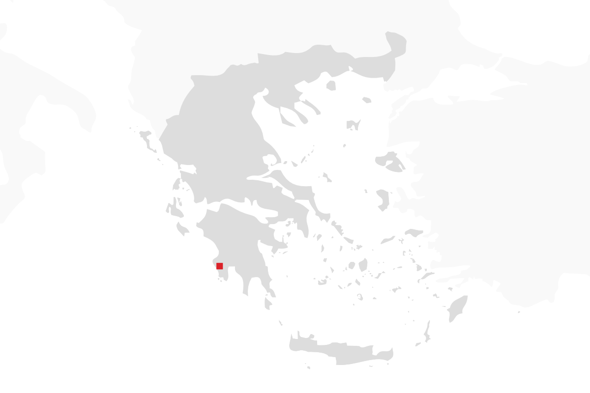 Location of Pylos within the borders of modern Greece