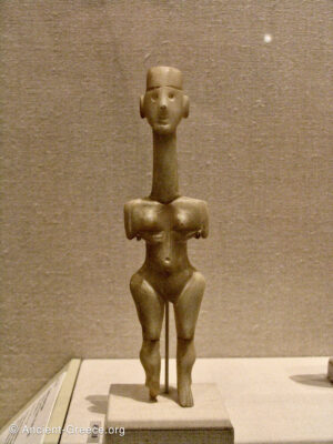 Cycladic figurine