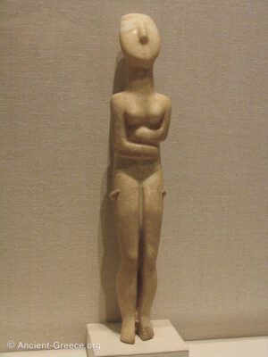 Cycladic Female Figure