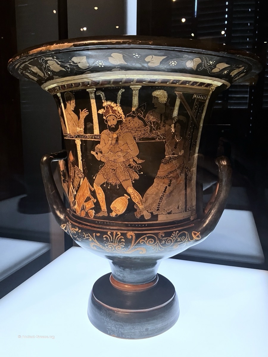 Krater with Heracles