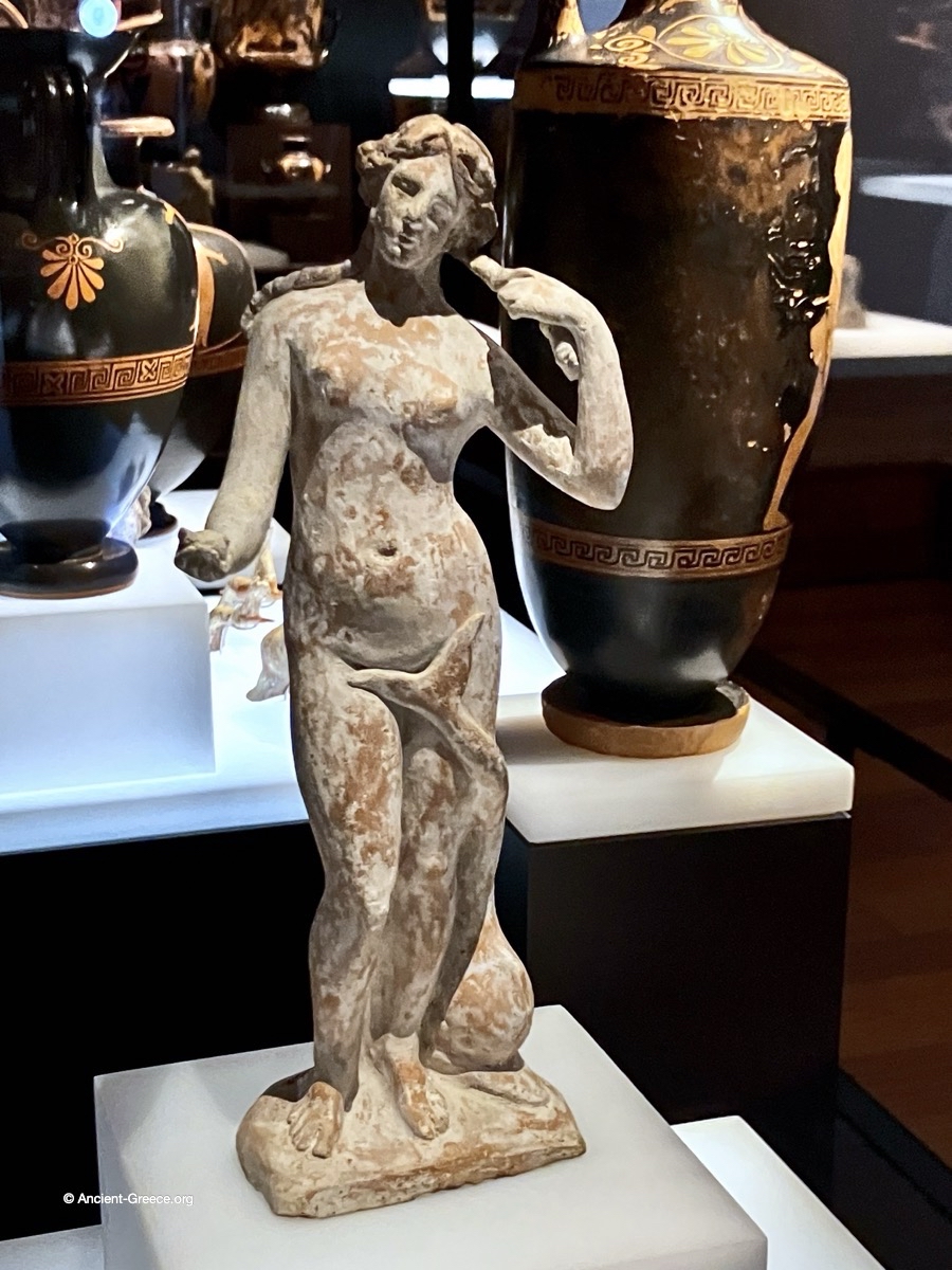 Aphrodite statuette.