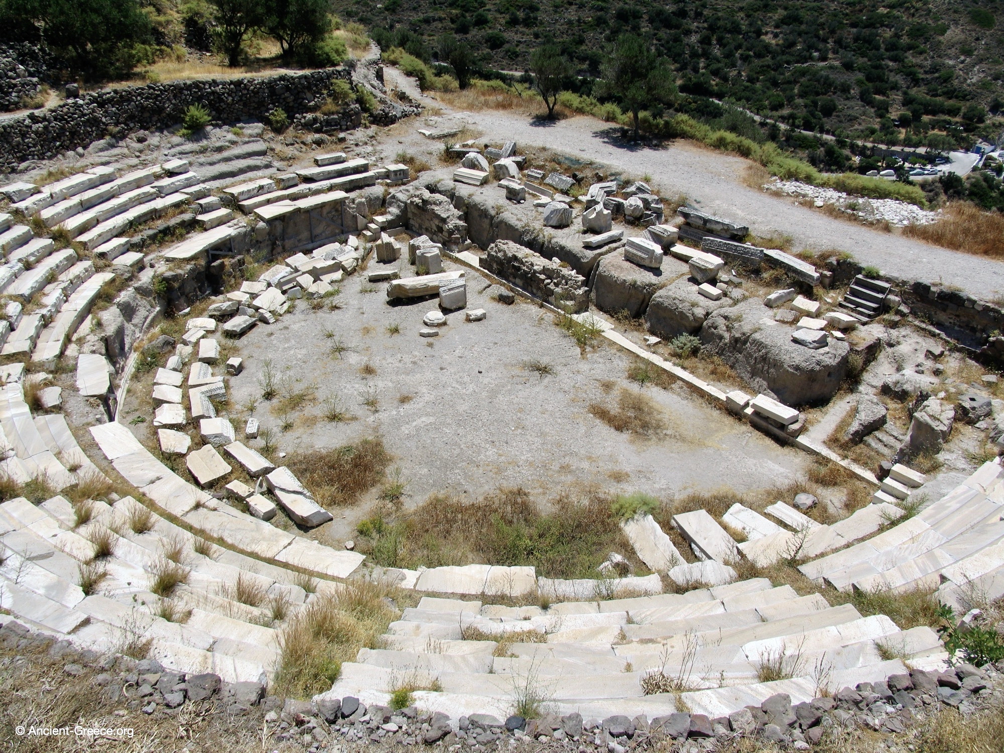 Ancient Theater of Milos Milos