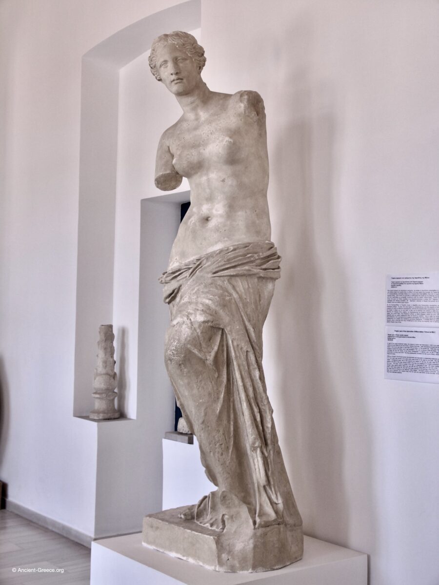 Plaster copy of the Venus