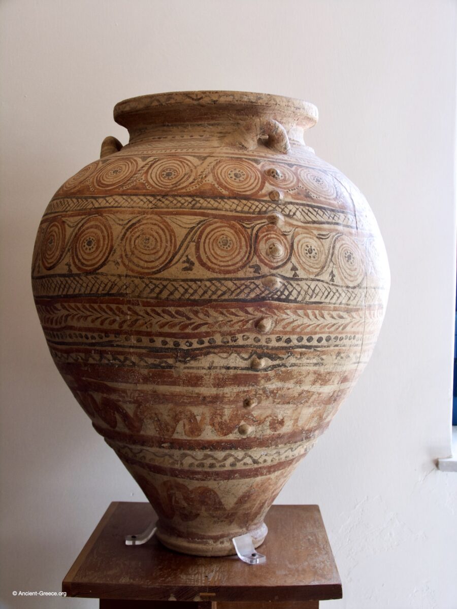 Pithos from Phylakopi Milos Archaeological