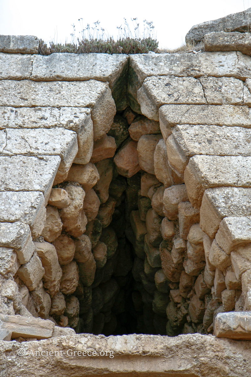 Tomb of Clytemnestra Relieving Triangle